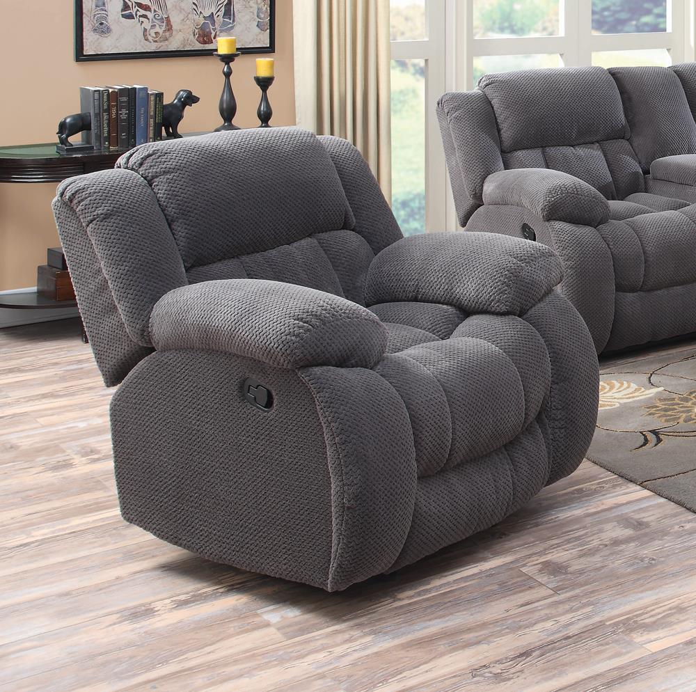 Weissman Grey Glider Recliner Coaster Z2 Premium