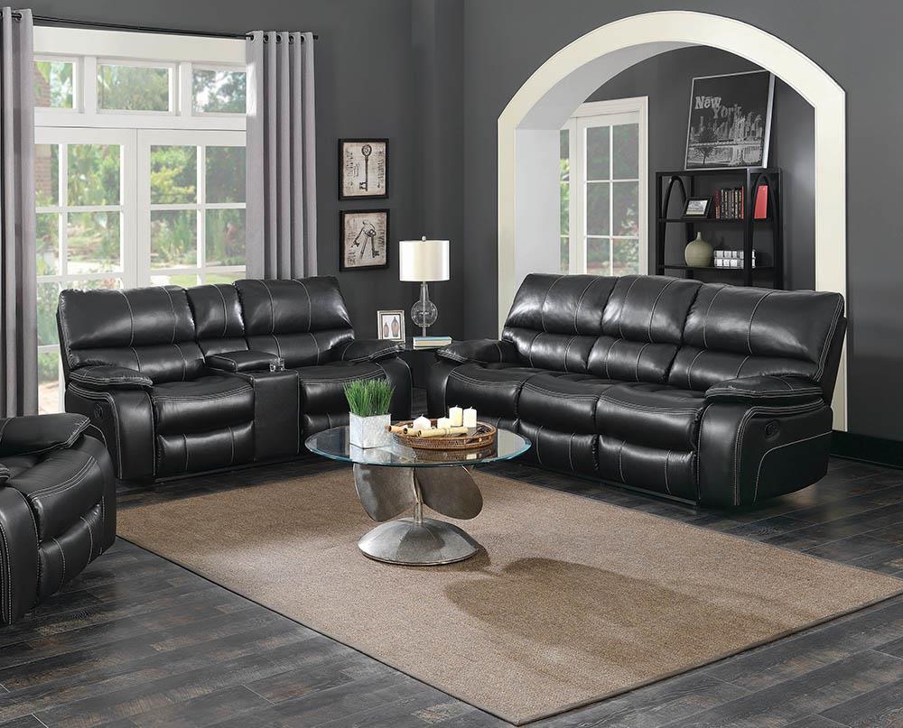 Willemse Dark Brown Reclining Two-Piece Living Room Set Coaster Z2 Premium