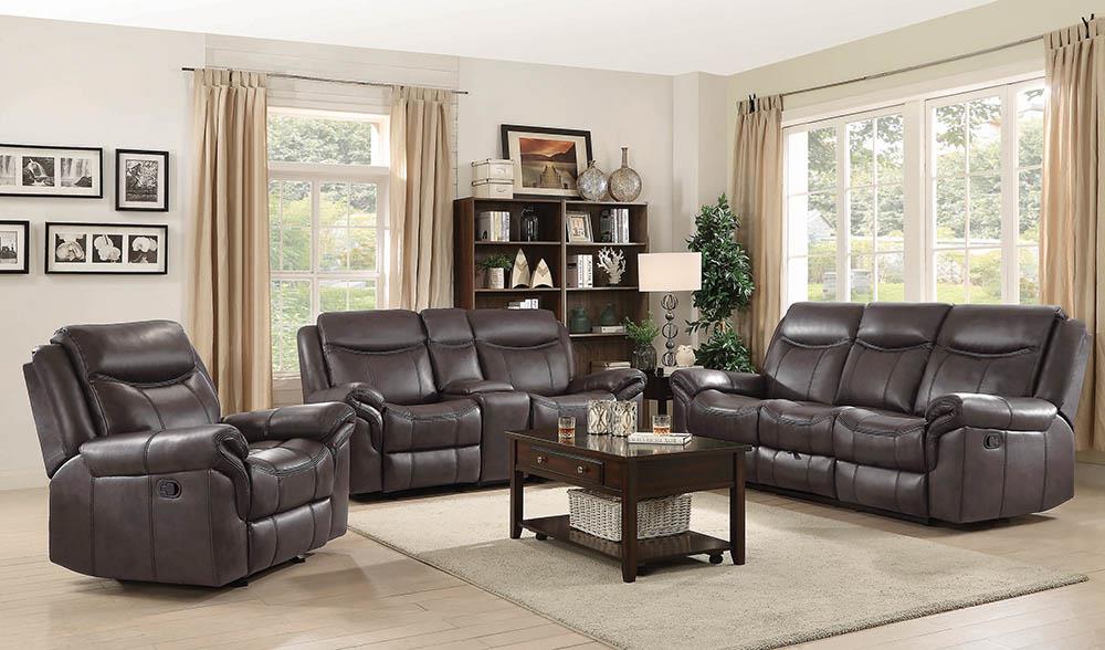 Sawyer Transitional Brown Motion Sofa Coaster Z2 Premium