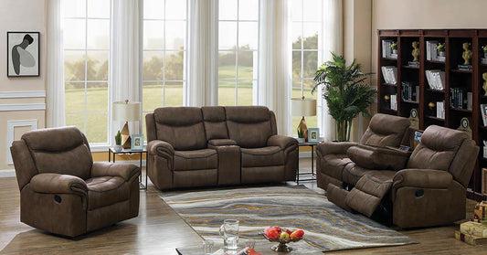 Sawyer Transitional Light Brown Three-Piece Living Room Set Coaster Z2 Premium