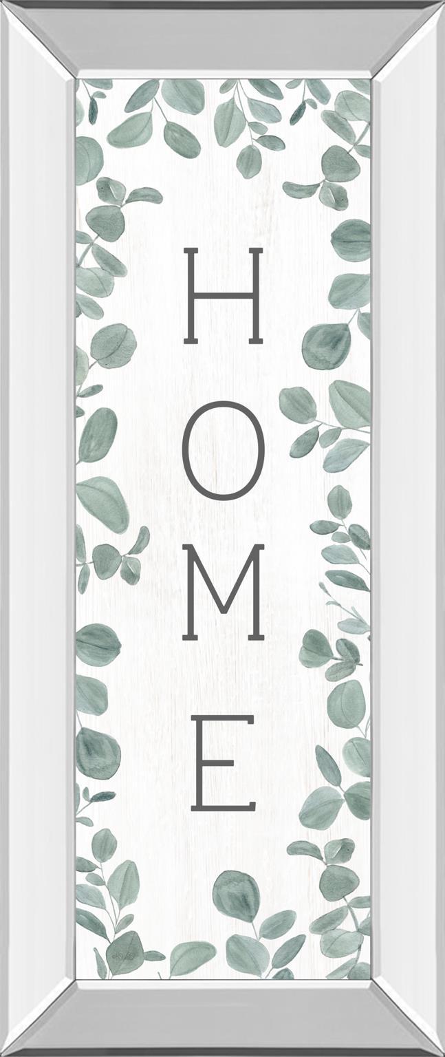 Home Eucalyptus II By Kate Sherrill - Light Blue Classy Art