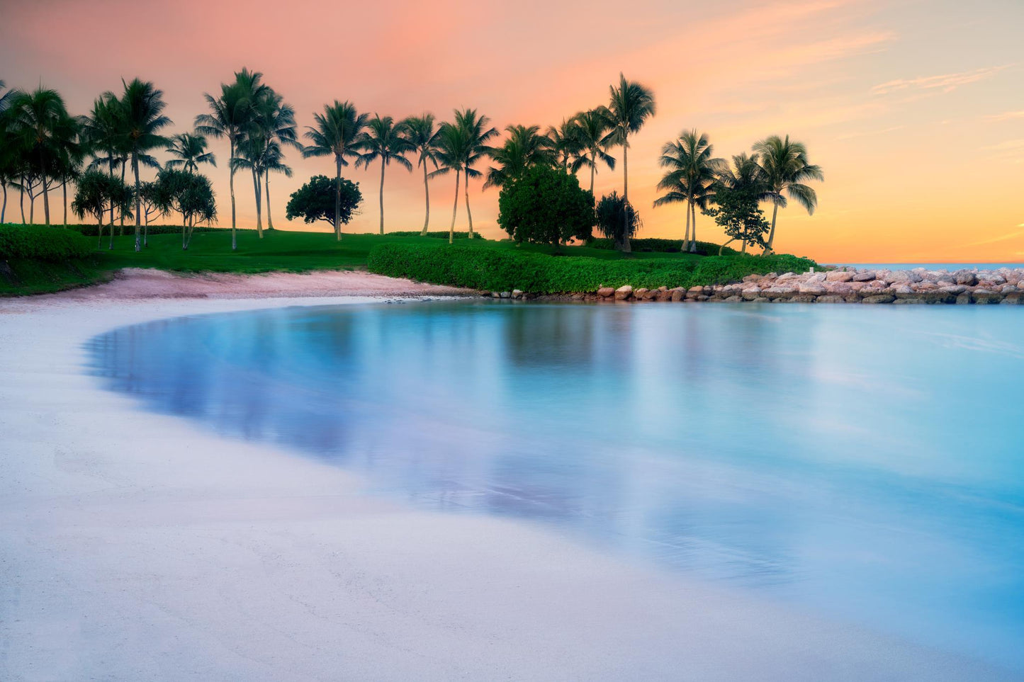 Framed Small - Sweet Serene By Dennis Frates - Blue Classy Art