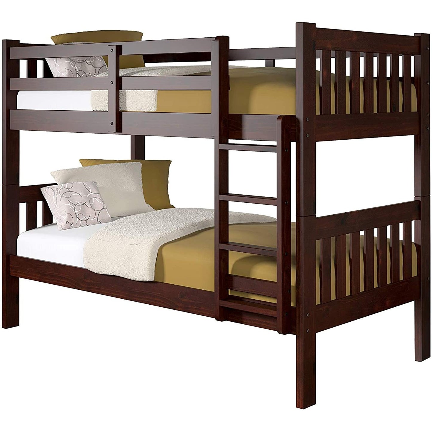 Donco Trading Company Kids Beds Bunk Bed 1010-3TTCP Donco Trading Company