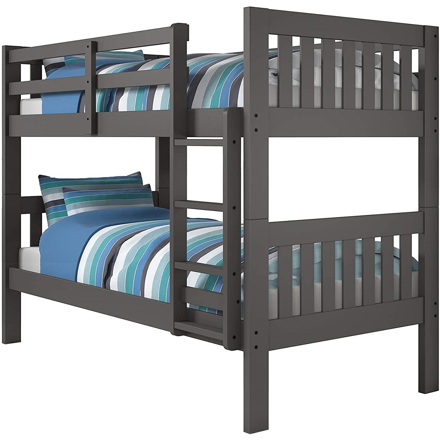 Donco Trading Company Kids Beds Bunk Bed 1010-3TTDG Donco Trading Company