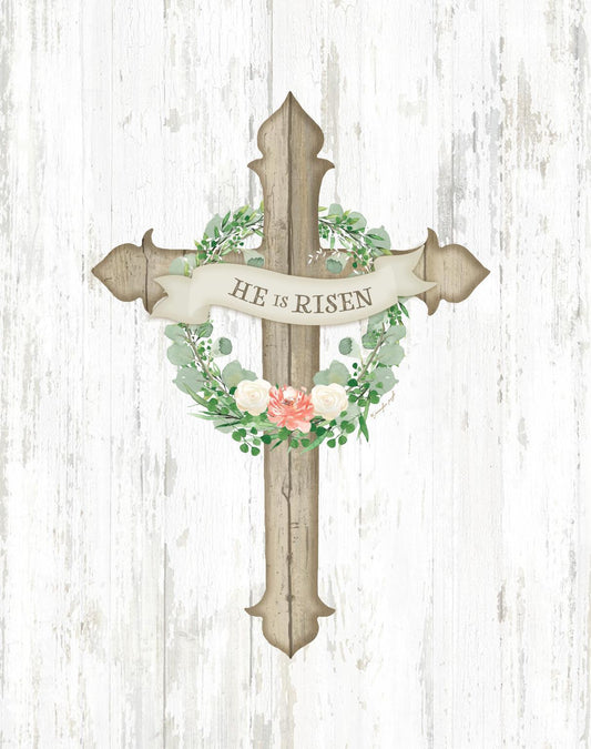 He Is Risen By Jennifer Pugh - Beige Classy Art