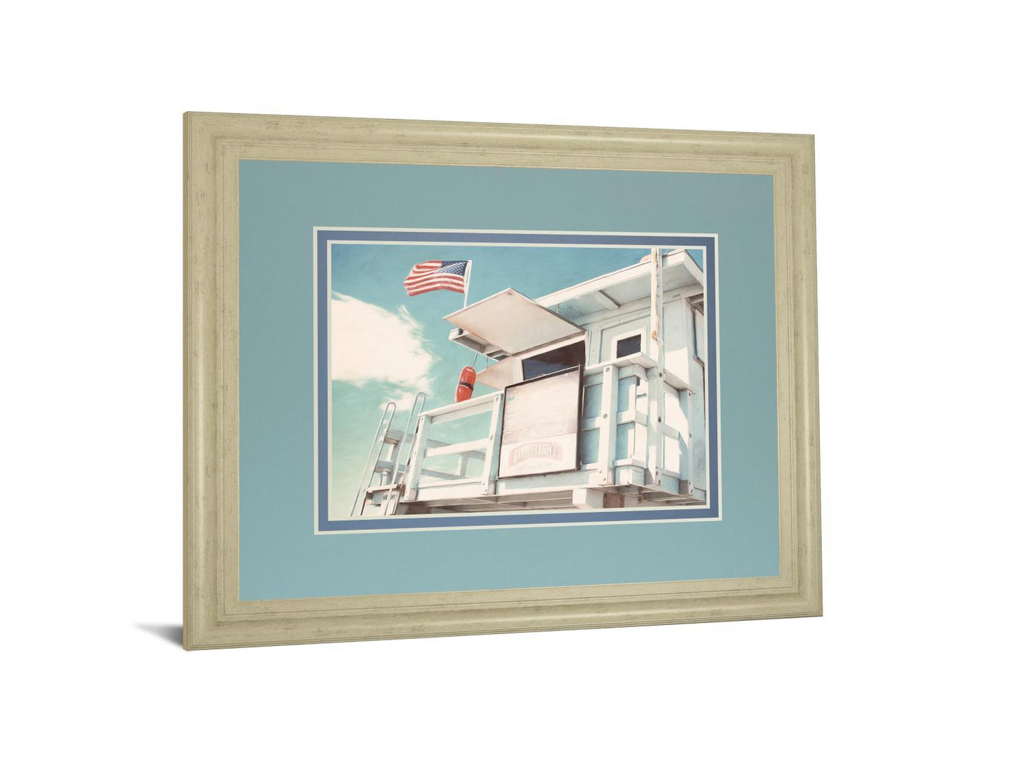 The Cabin By Natasia Cook - Framed Print Wall Art - White Classy Art