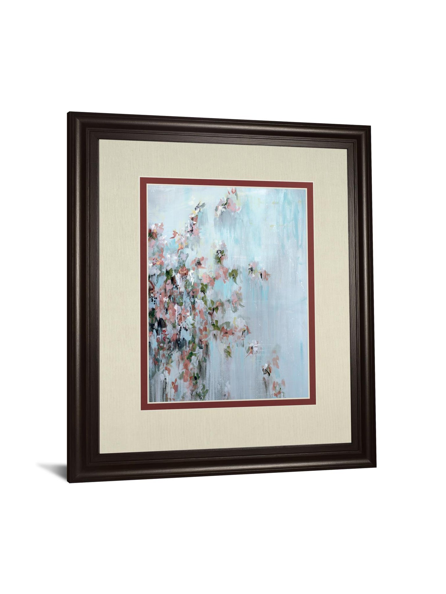 Wilting Away By Macy Cole - Framed Print Wall Art - Blue Classy Art