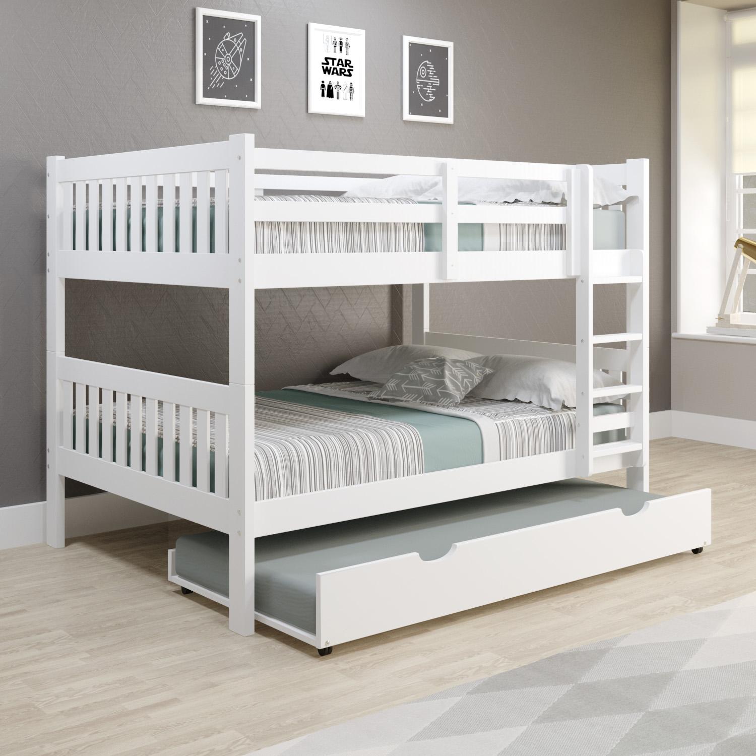 Donco Trading Company Kids Beds Trundle Bed 503-W Donco Trading Company