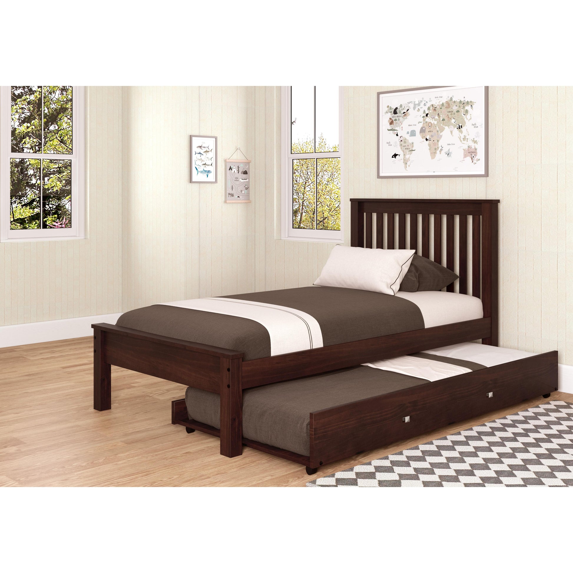 Donco Trading Company Kids Beds Bed 500-TCP_503-CP Donco Trading Company