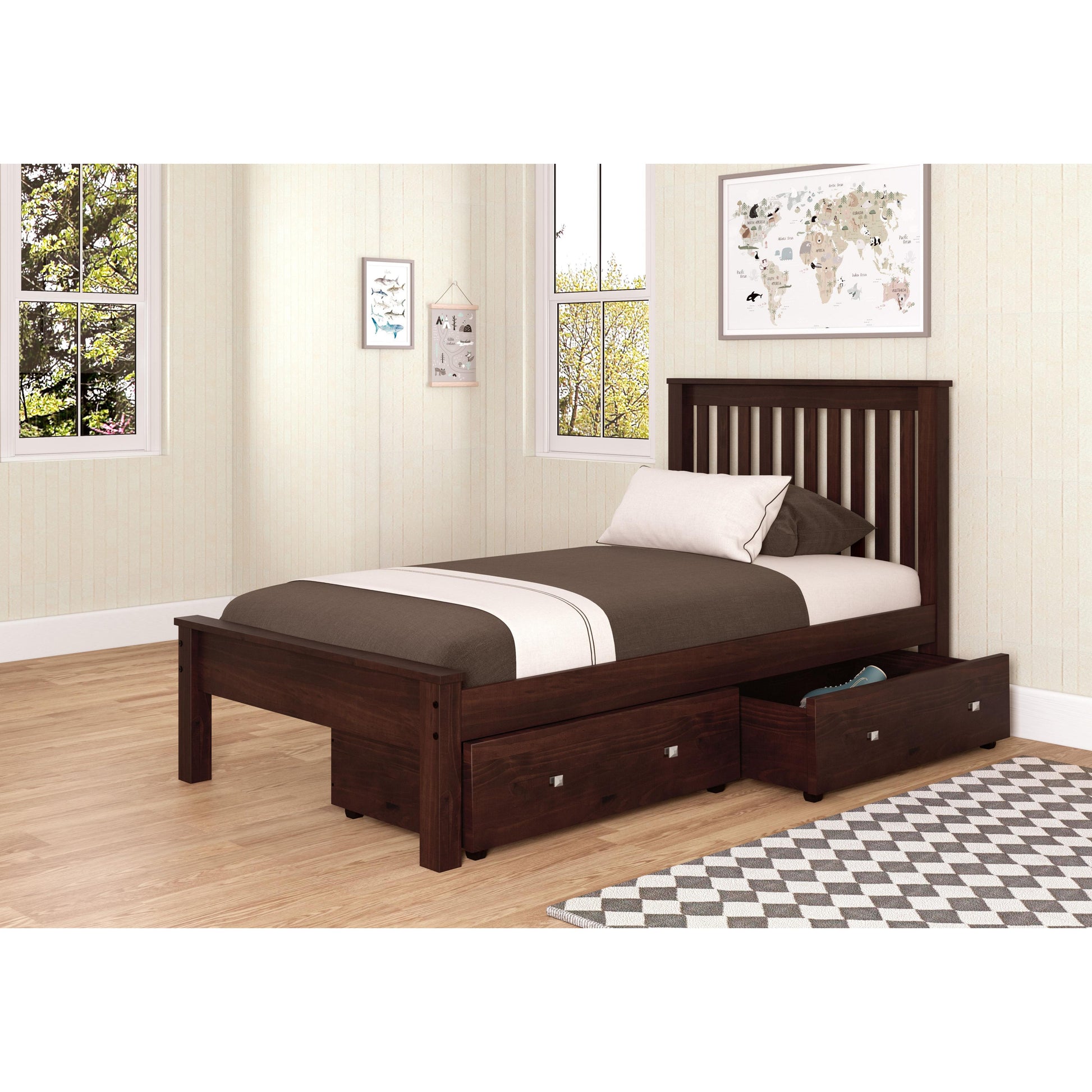 Donco Trading Company Kids Beds Bed 500-TCP_505-CP Donco Trading Company