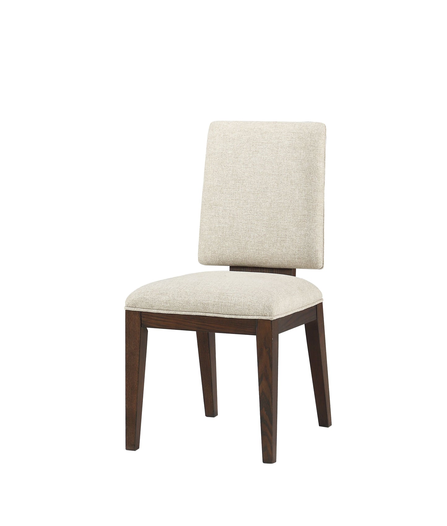 Niamey Fabric & Walnut Side Chair ACME East