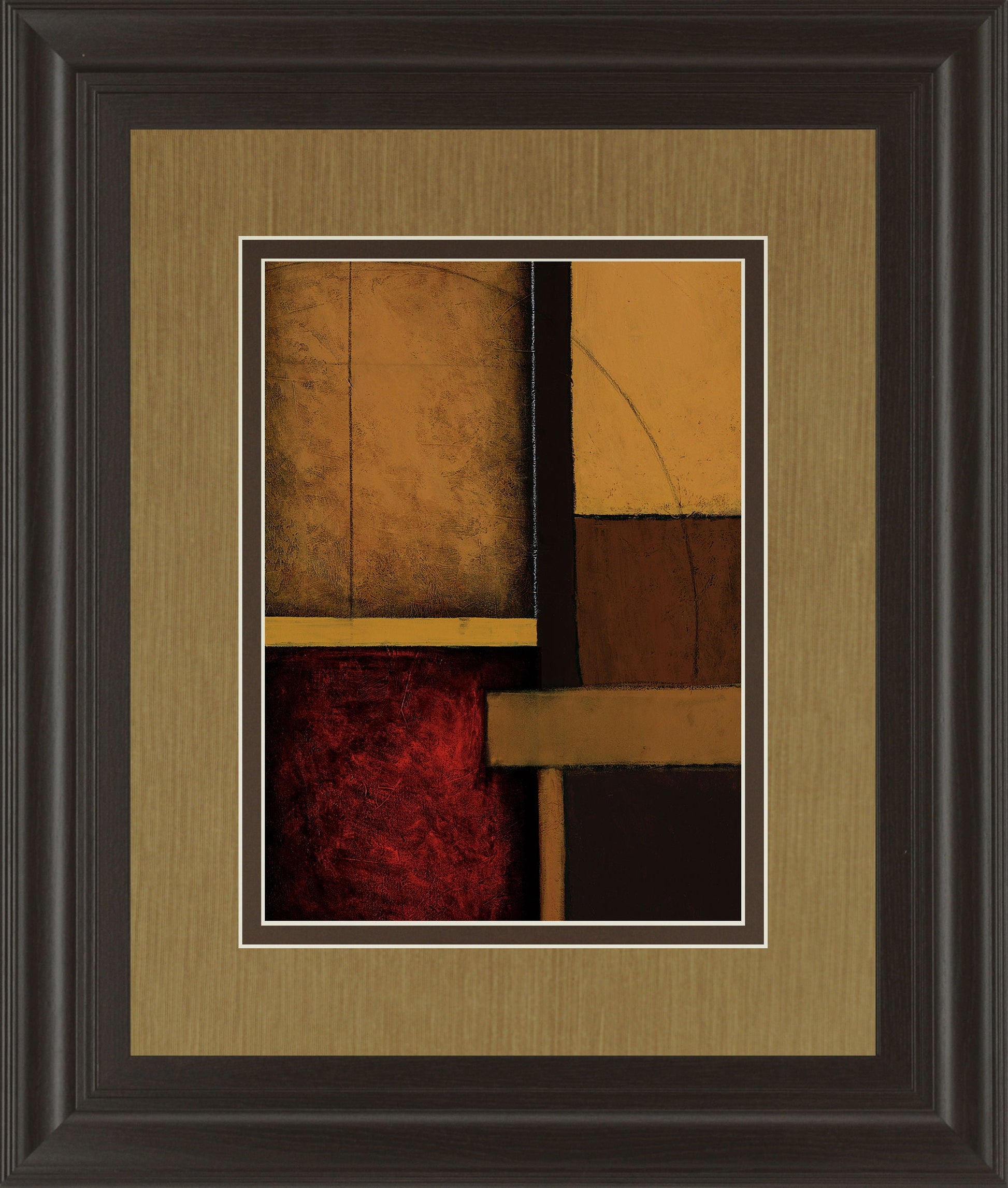 Gateways I By Patrick St. Germain - Framed Print Wall Art - Dark Brown Classy Art