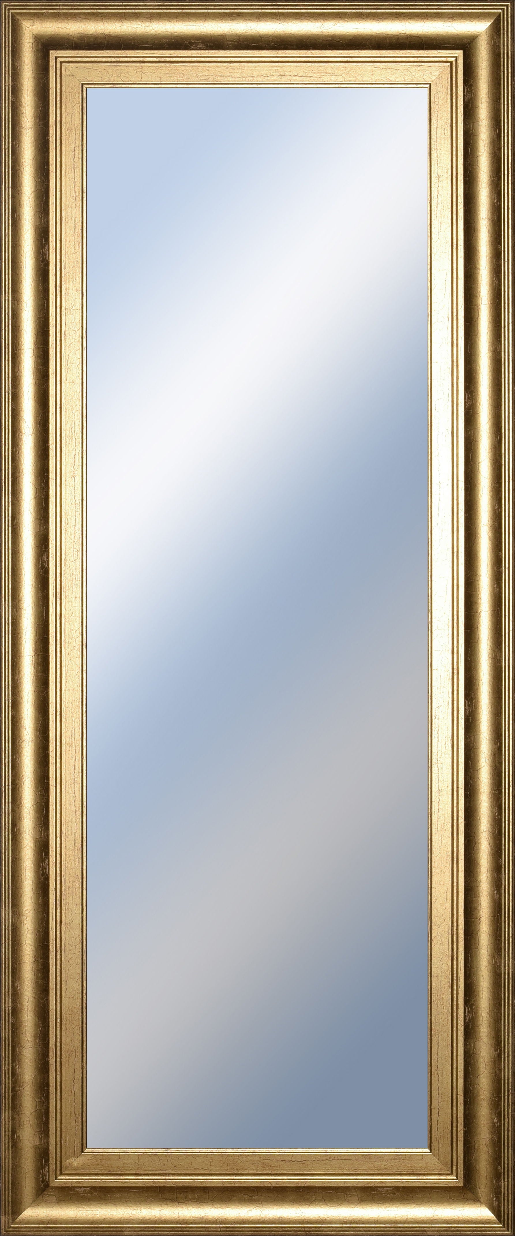 18x42 Decorative Framed Wall Mirror By Classy Art Promotional Mirror Frame #39 - Yellow Classy Art