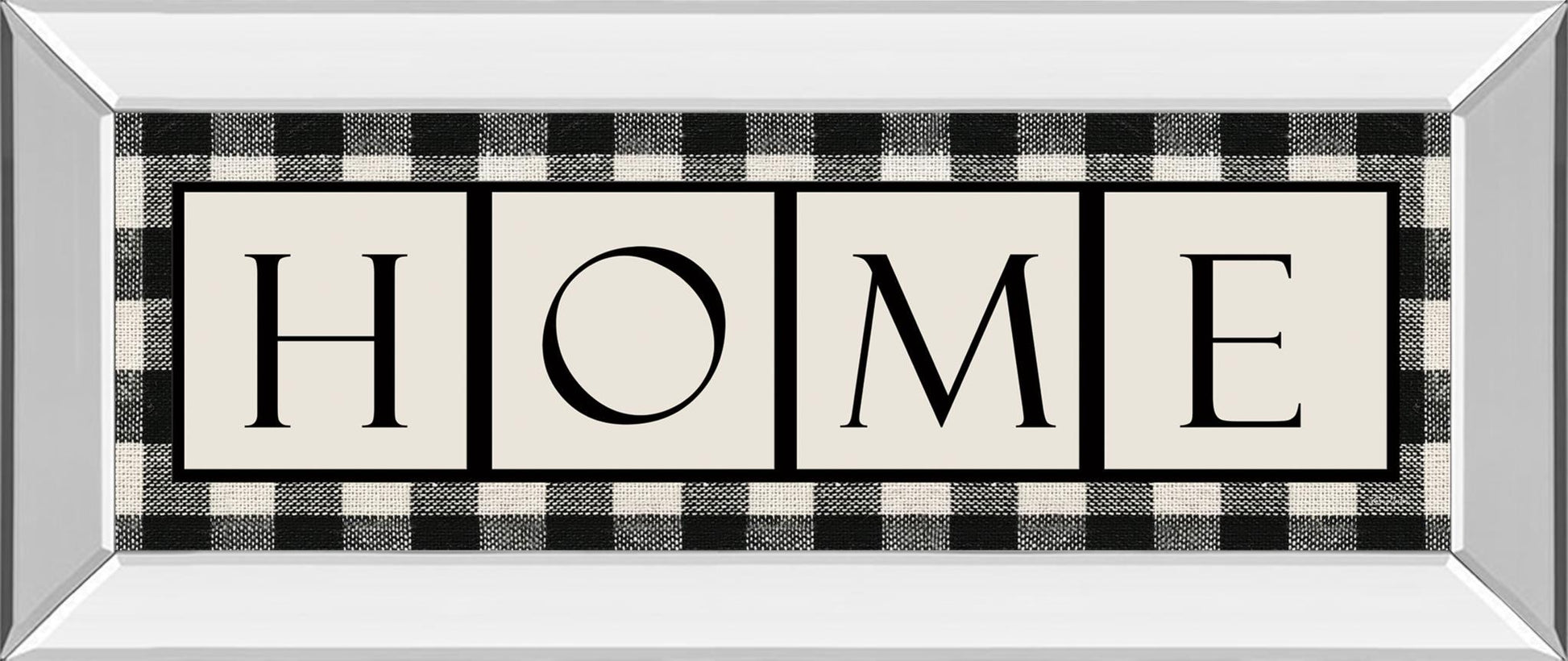 Buffalo Plaid Home By Lori Deiter - Beige Classy Art