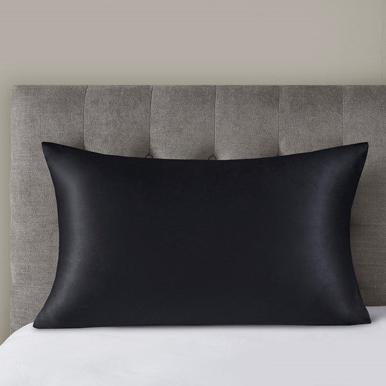 100% Mulberry Single Pillowcase Black Olliix.com