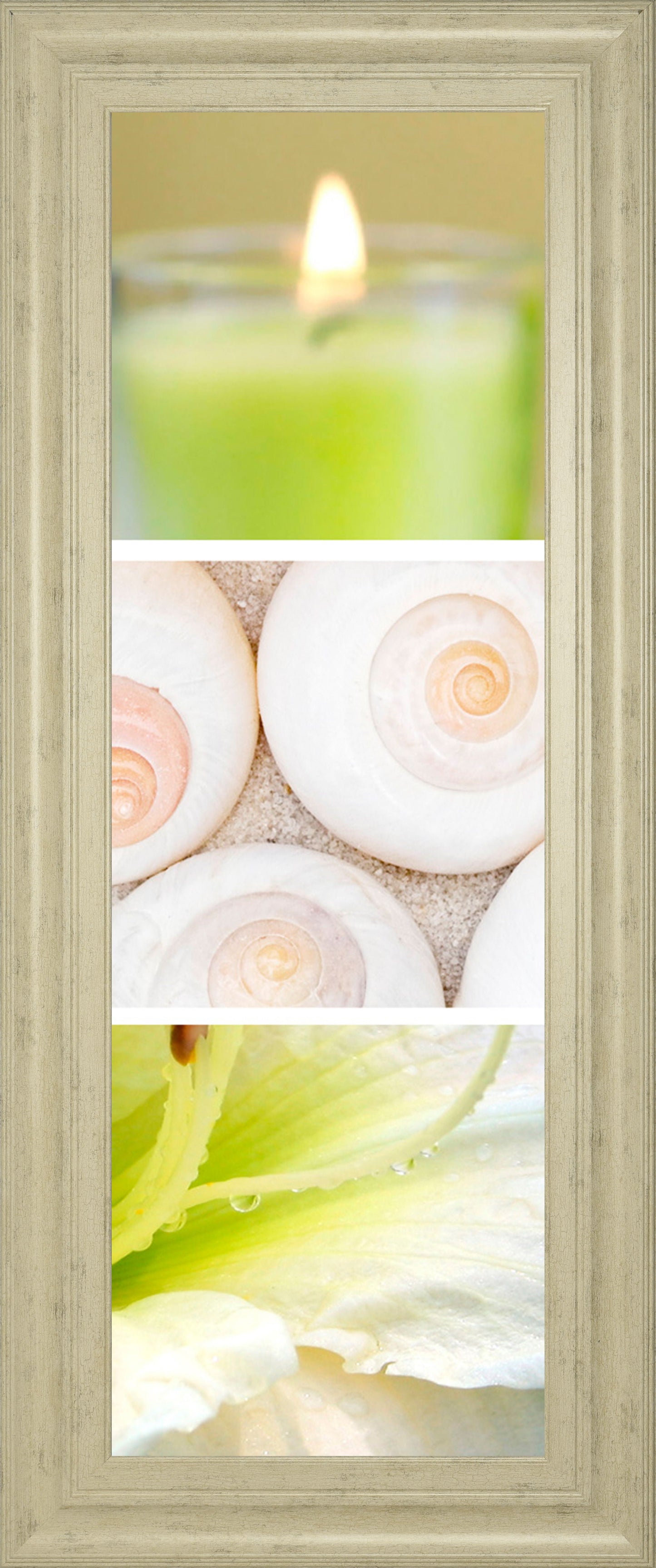 Facets Of Spring Il By Irena Orlov - Framed Print Wall Art - Green Classy Art