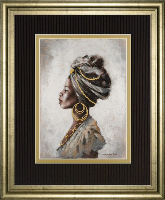 34x40 Beauty and Strength By E. Anthony Orme - Dark Gray Classy Art