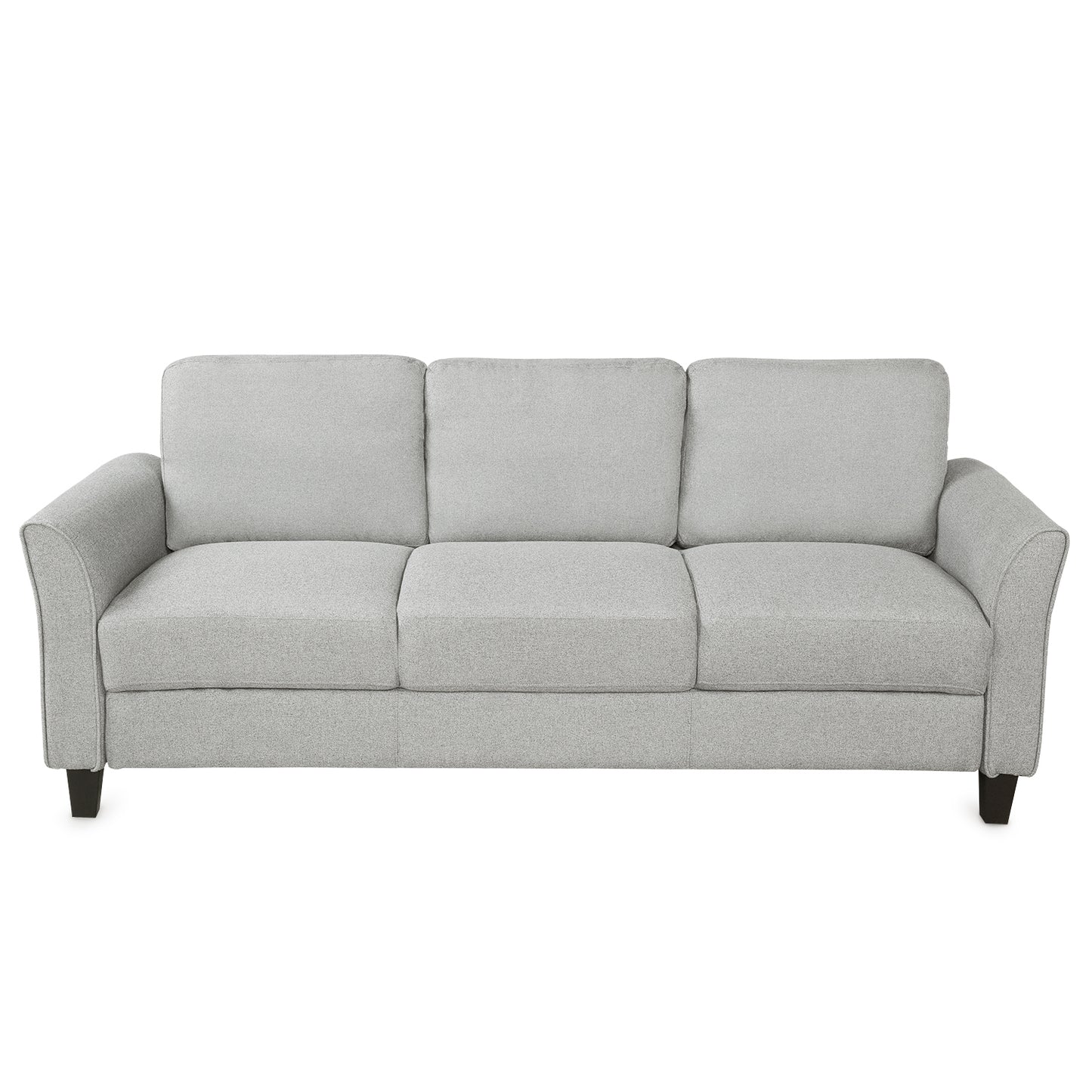 Living Room Sets Furniture Armrest Sofa Single Chair Sofa Loveseat Chair 3-Seat Sofa (ChairLoveseat Chair&3-Seat Sofa, Light Gray) House to Home Furnishings LLC