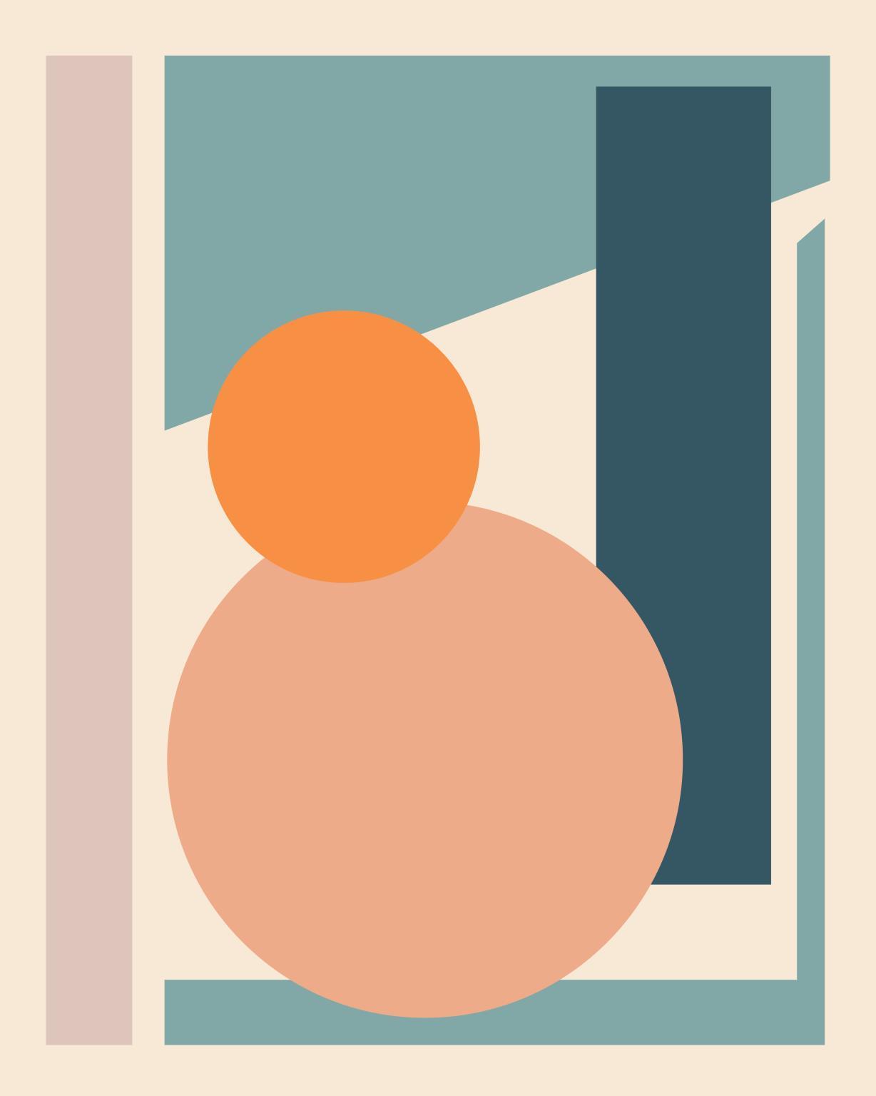 Papercut Abstract II By Elizabeth Medley - Light Blue Classy Art