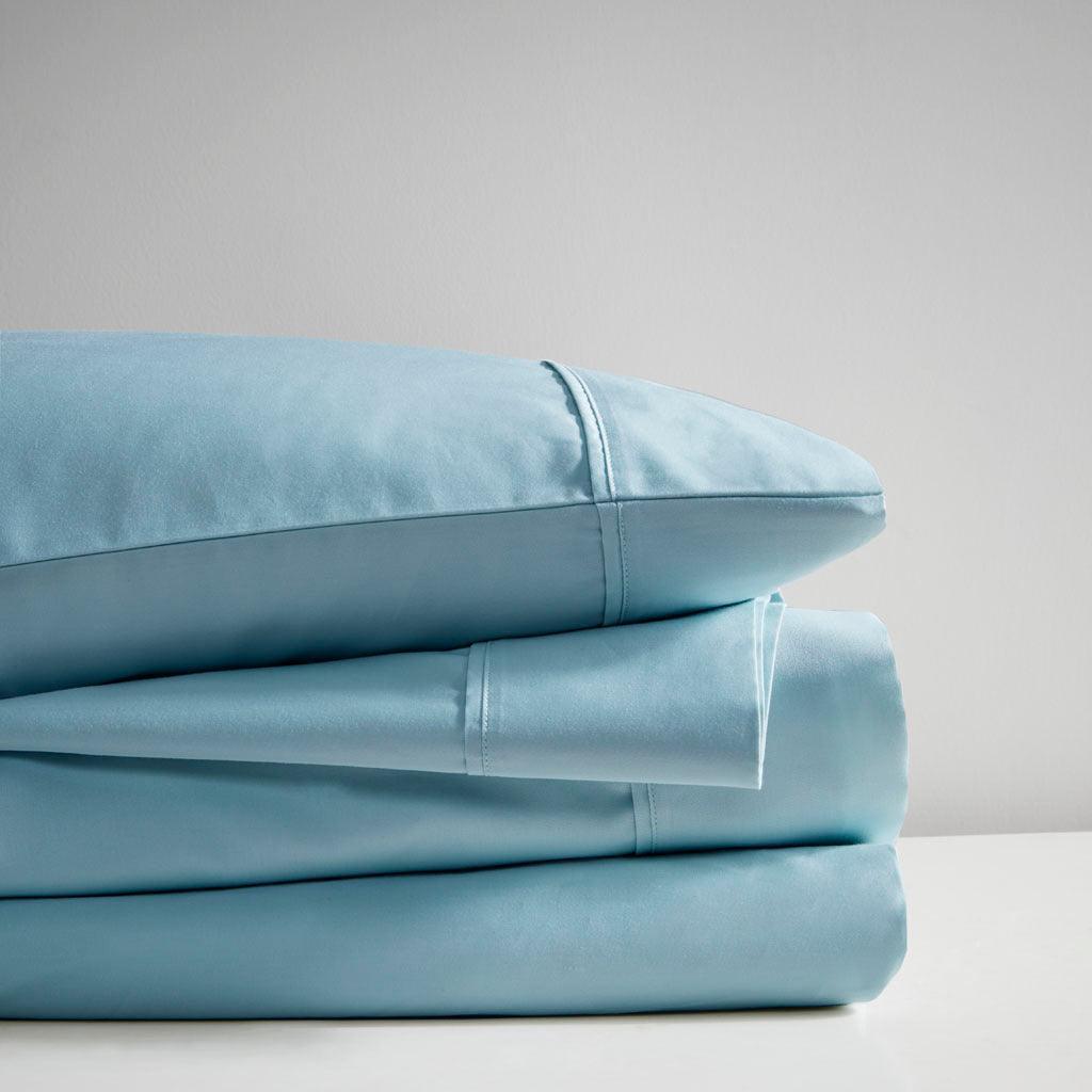 700 Thread Count California King  Sheet Set Blue Olliix.com