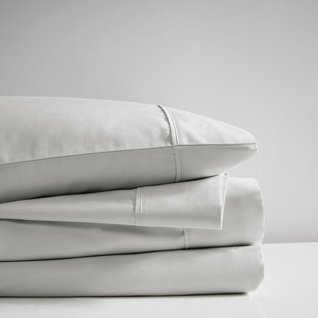 700 Thread Count California King  Sheet Set Light Gray Olliix.com