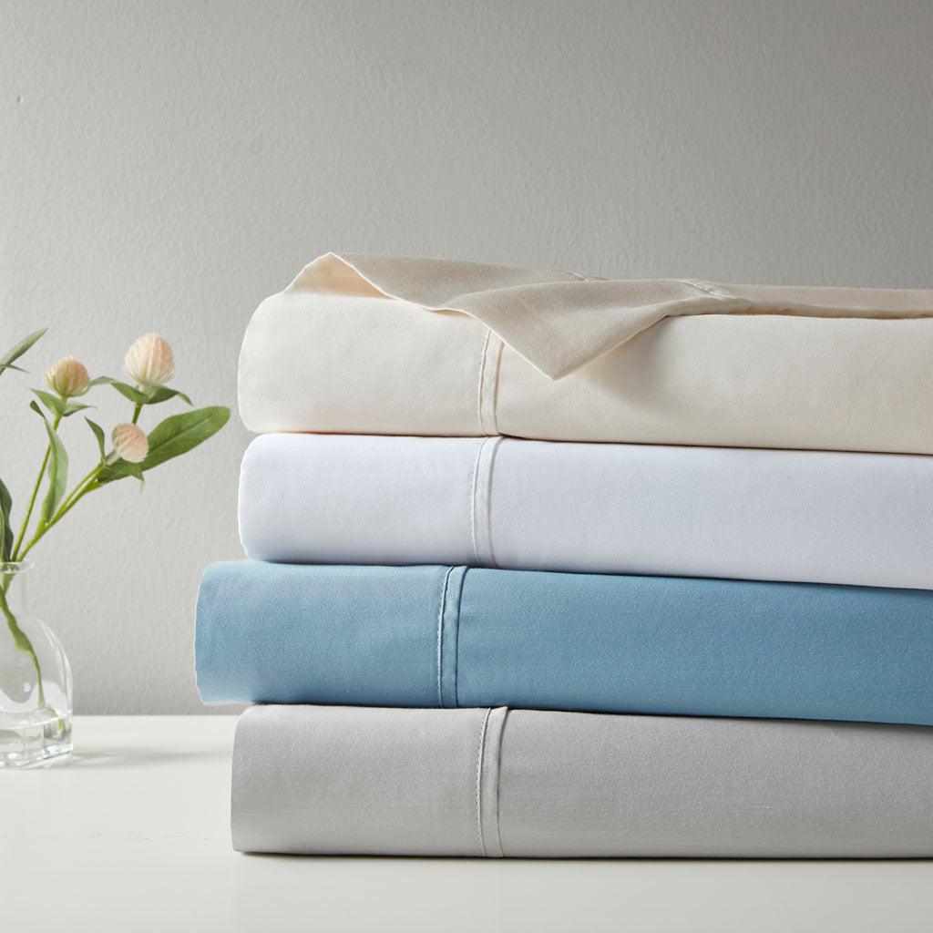 700 Thread Count King Sheet Set Blue Olliix.com