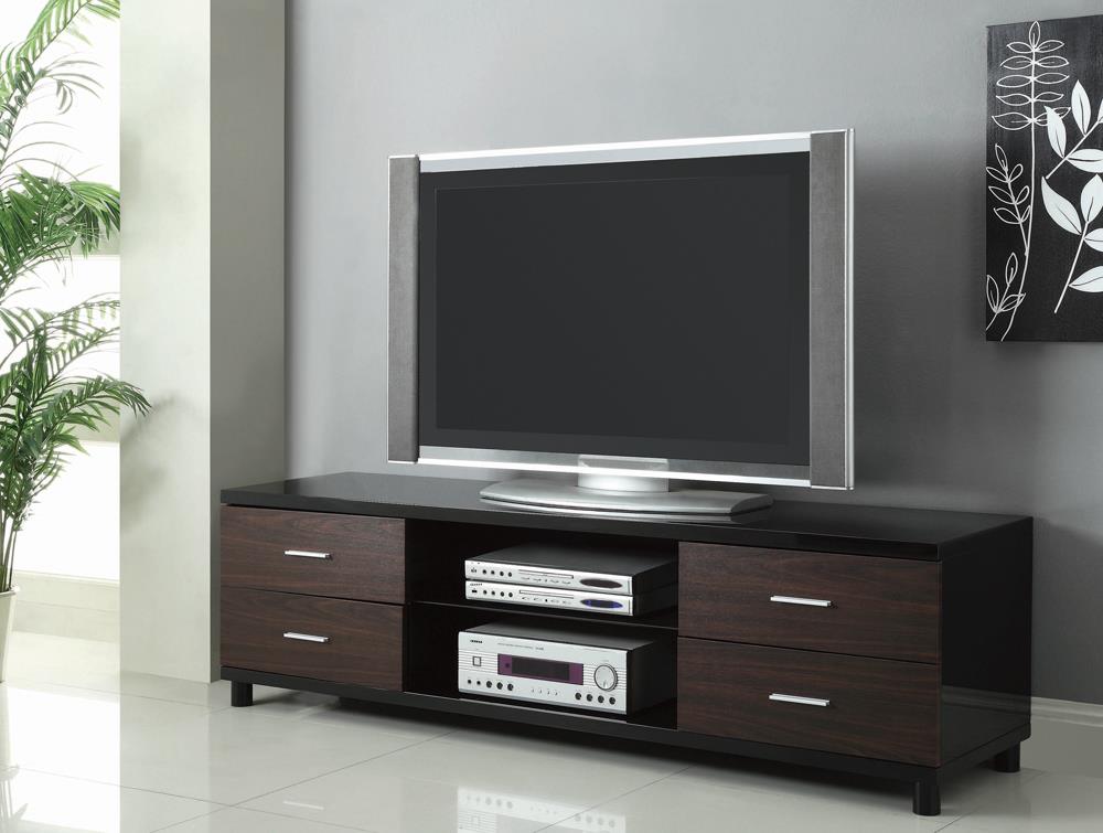 G700826 Contemporary Two-Tone TV Console Coaster Z2 Premium