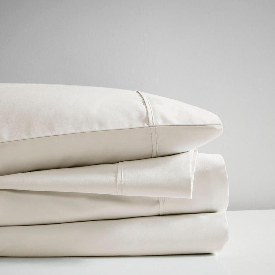 700TC TriBlend Anti-microbial 4 Piece sheet set King Ivory Olliix.com