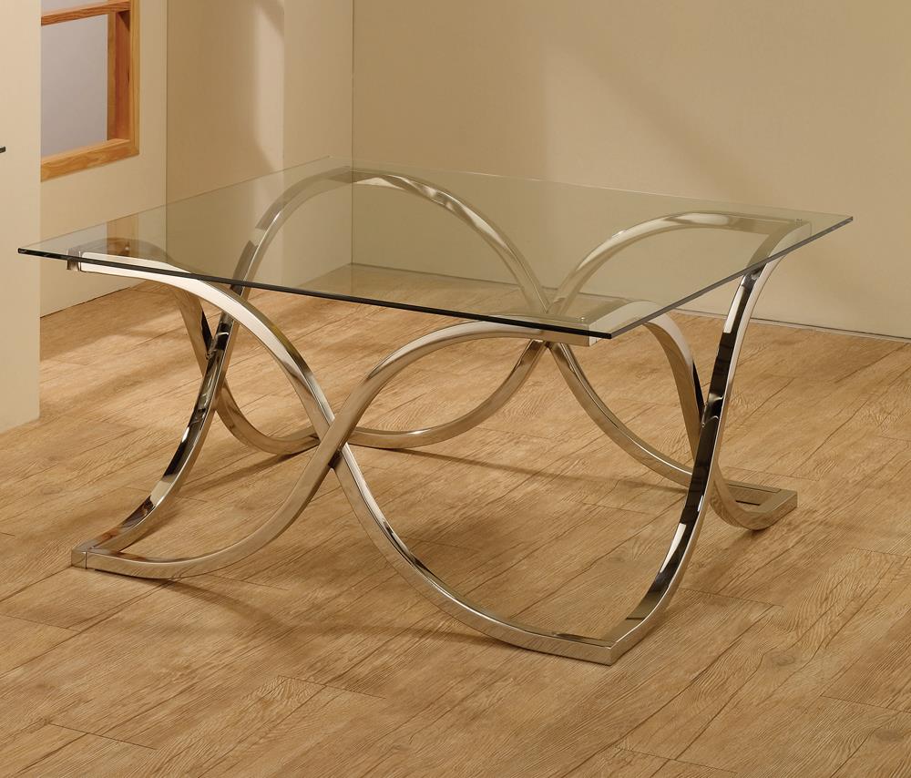 G701918 Contemporary Nickel Coffee Table Coaster Z2 Premium