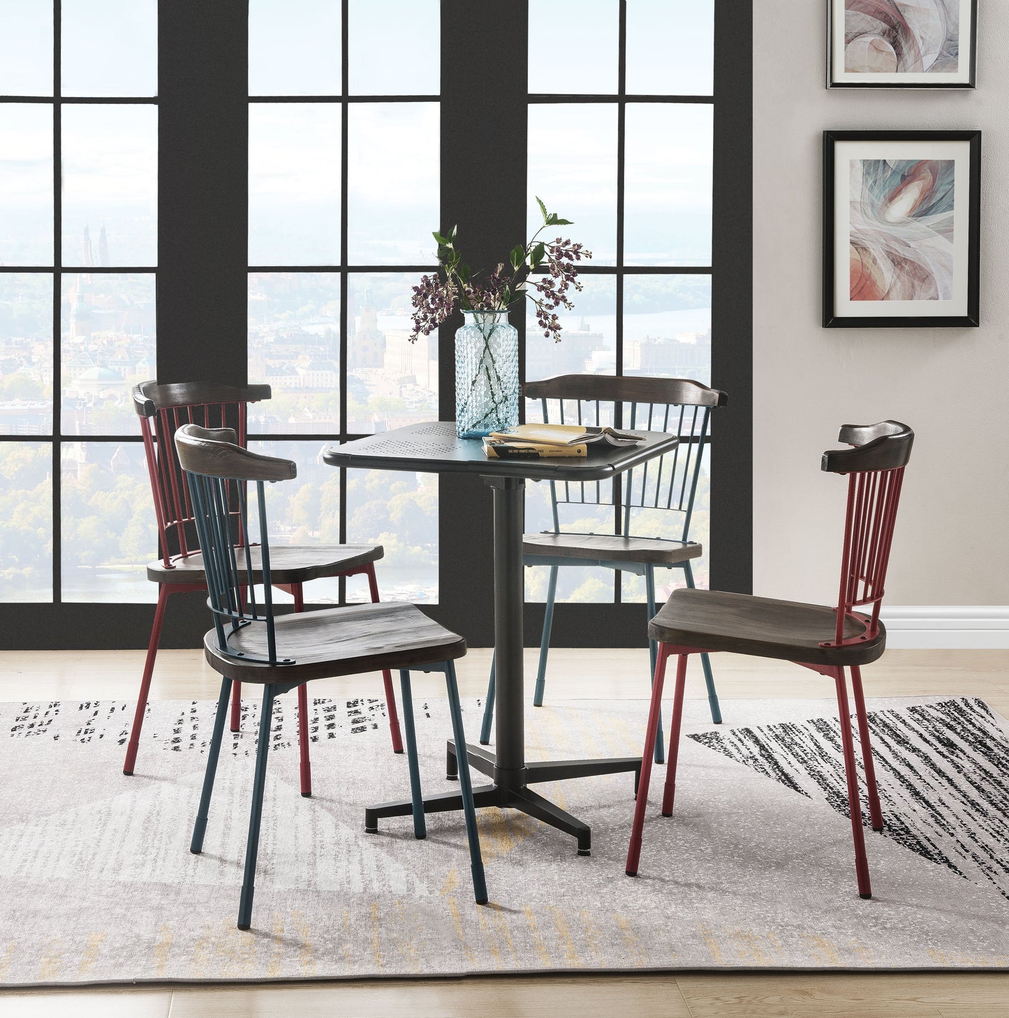 Olson Black Folding Table ACME East