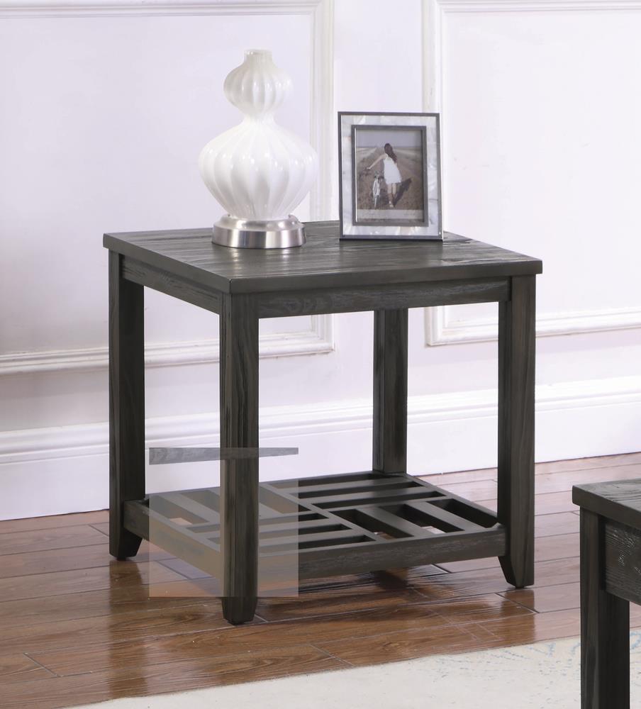 Rustic Grey Side Table Coaster Z2 Premium