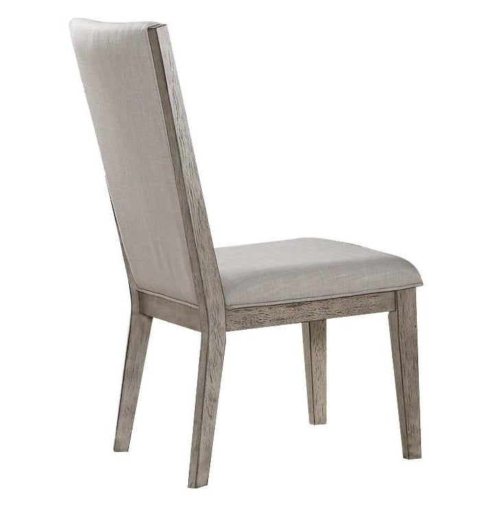 Acme Rocky Side Chair in Gray Oak (Set of 2) 72862 ACME East