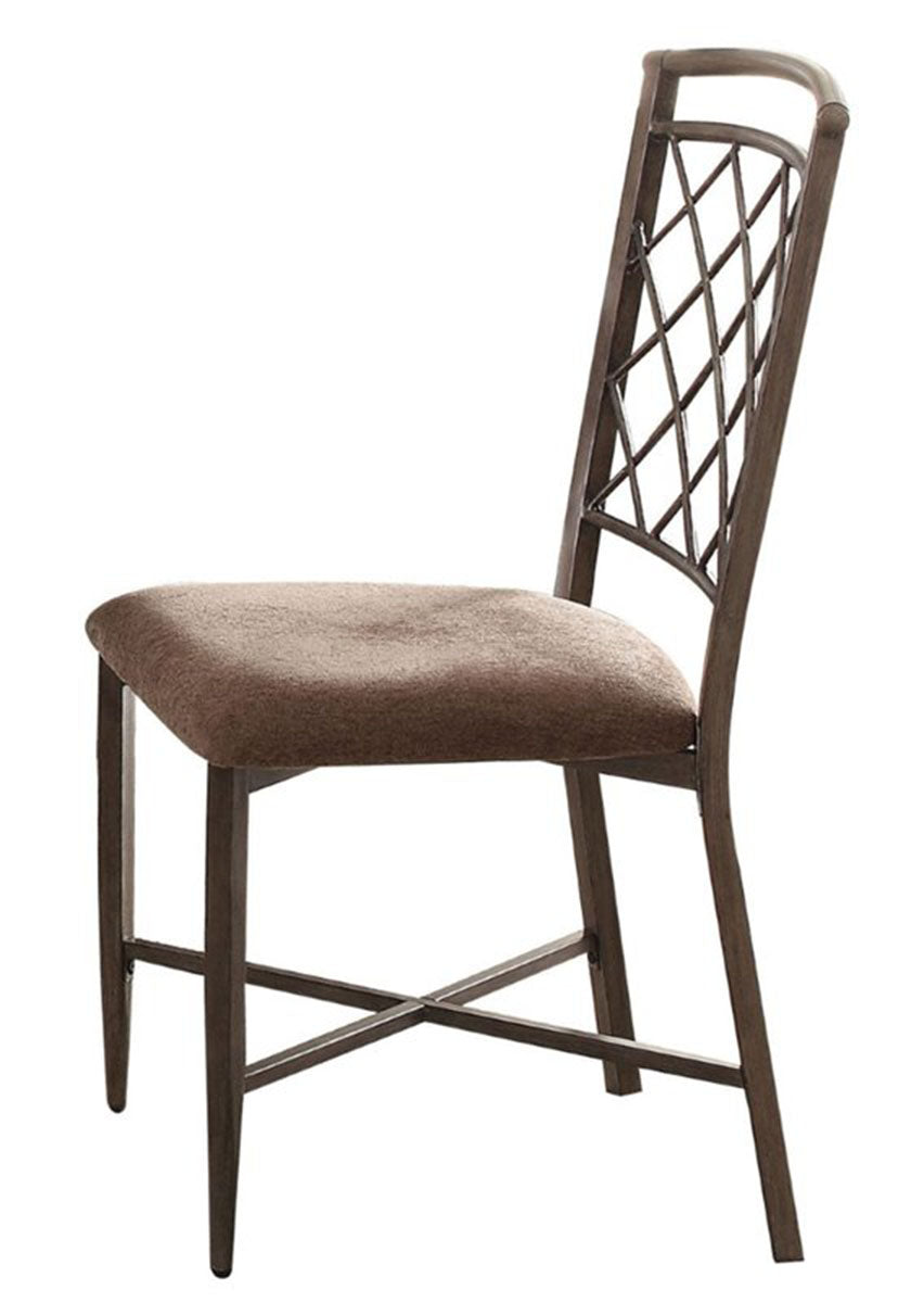 Acme Furniture Aldric Side Chair in Antique (Set of 2) 73002 ACME East