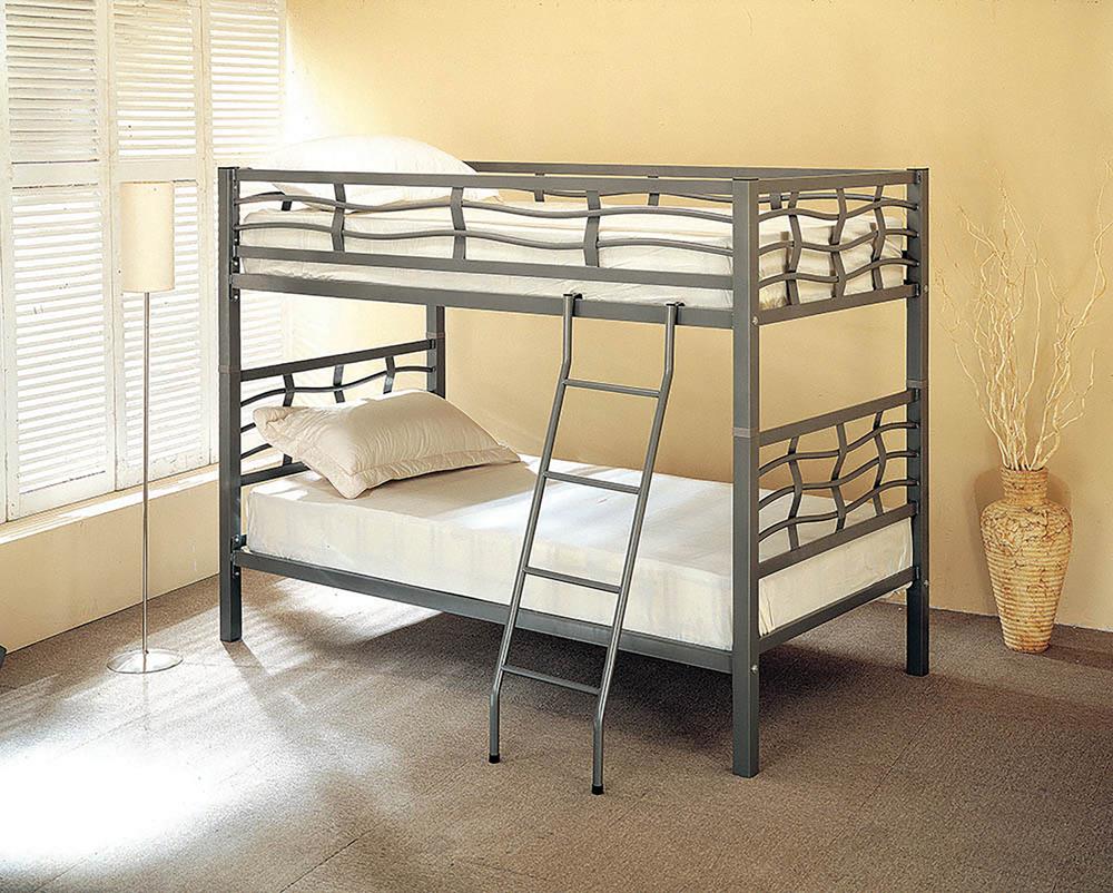 G7395 Contemporary Metal Bunk Bed Coaster Z2 Premium