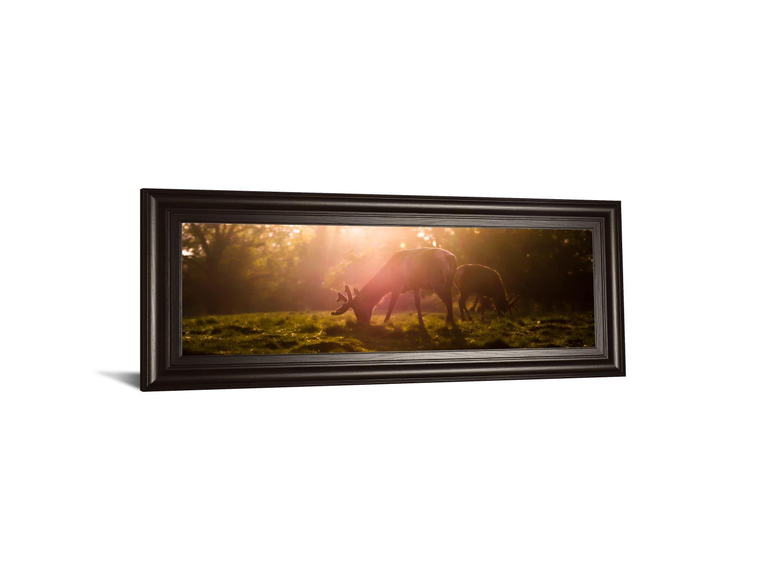 Morning Haze By Joe Reynolds Wall Art - Dark Brown Classy Art