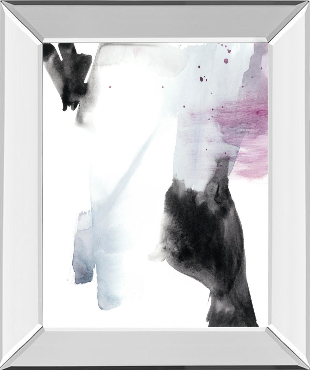 Violet Bloom I By Jennifer Goldberger - White Classy Art