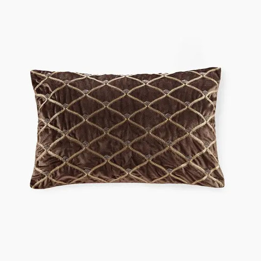 Oblong Decor Pillow Brown Olliix.com