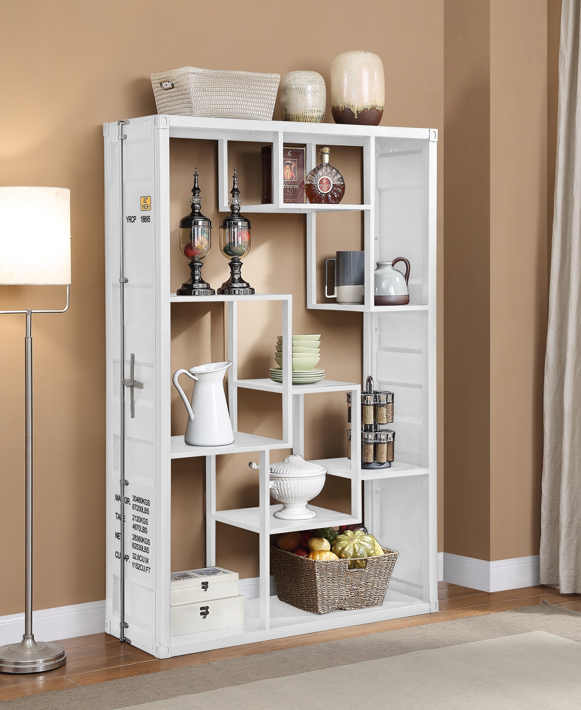 Cargo White Shelf Rack / Book Shelf ACME East