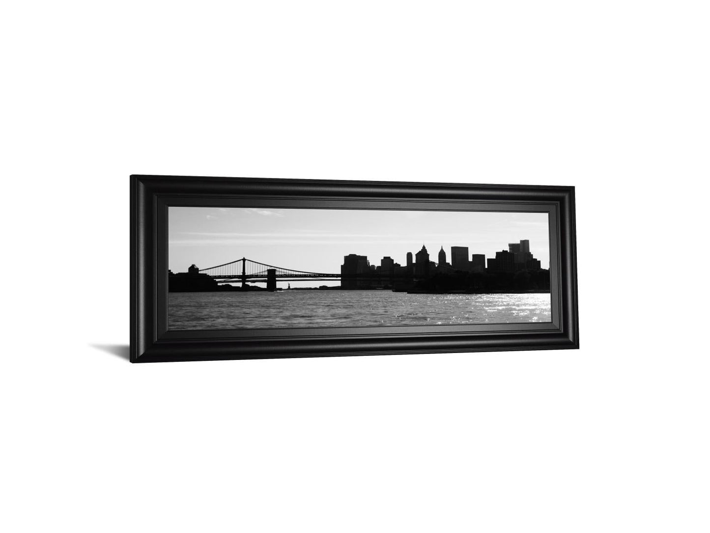 Ny Scenes I By Jeff Pica - Framed Print Wall Art - Black Classy Art