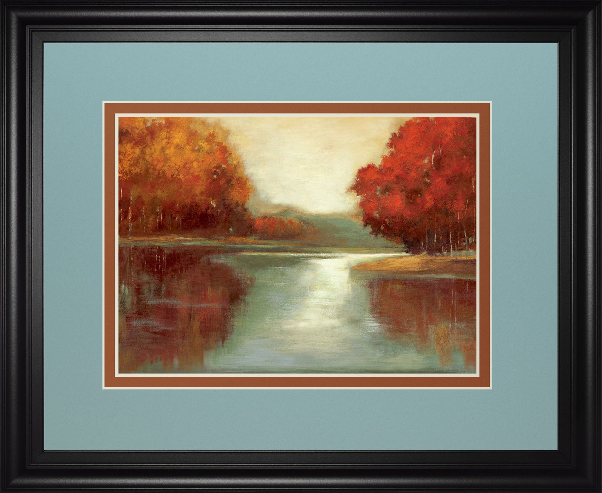 Vanilla Sky By Asia Jensen - Framed Print Wall Art - Red Classy Art