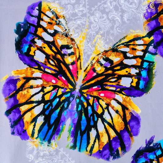 Purple Butterfly - Purple Classy Art