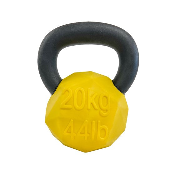 Kettlebell Rubber Toy LG Yellow Olliix.com