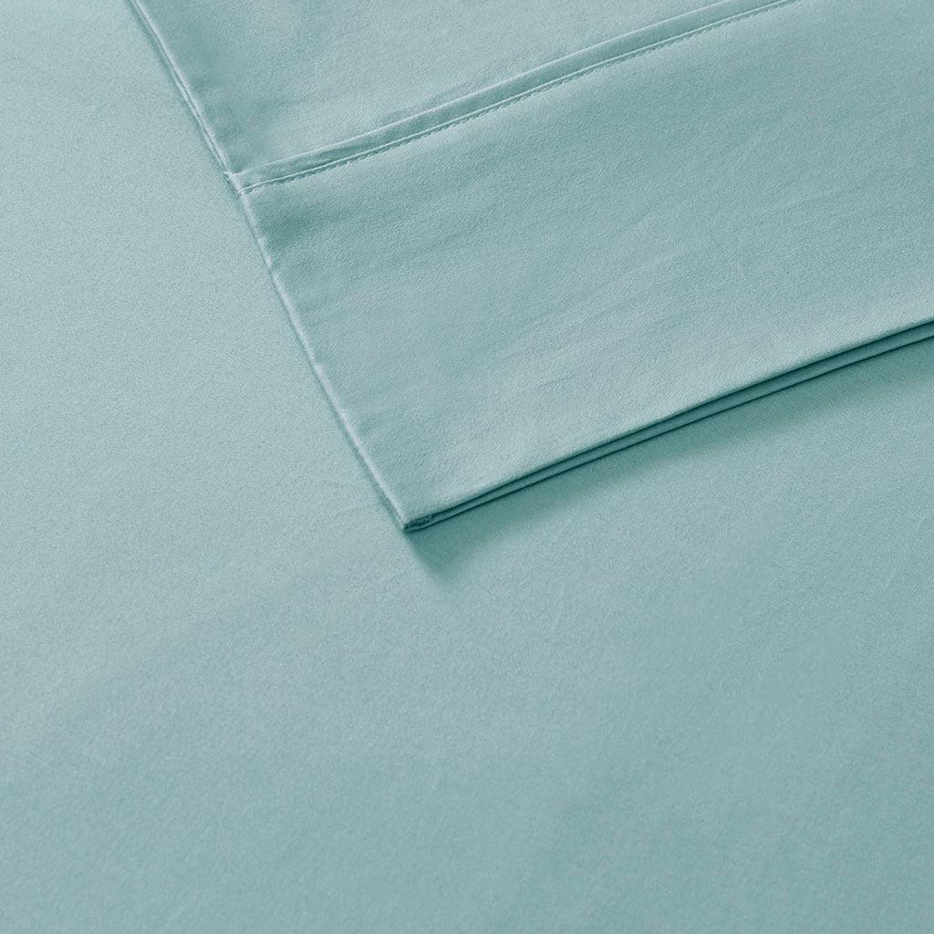 800 Thread Count Cal King Sheet Set Aqua Olliix.com