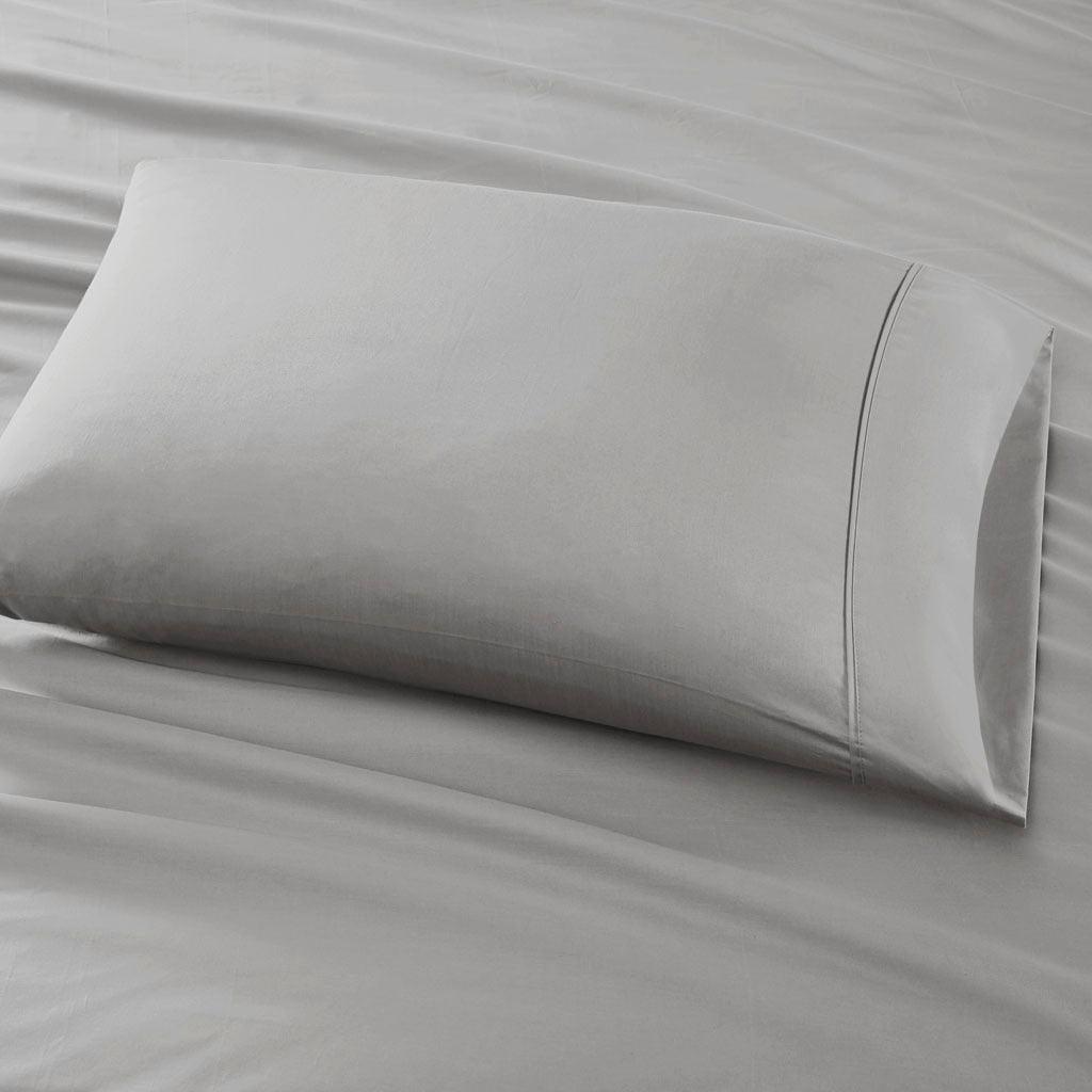 800 Thread Count Cal King Sheet Set Gray Olliix.com