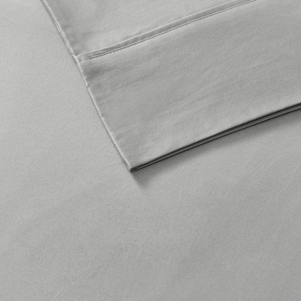 800 Thread Count Cal King Sheet Set Gray Olliix.com