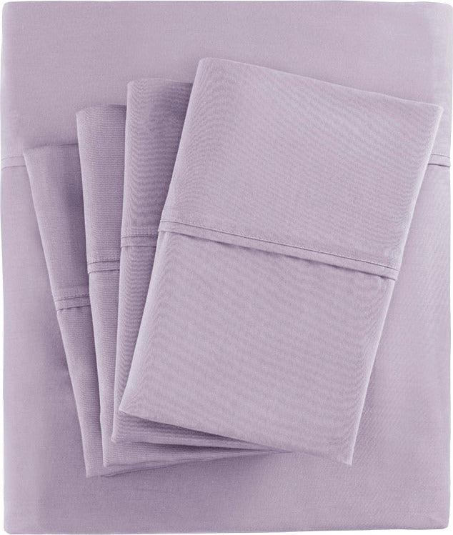 800 Thread Count Cal King Sheet Set Purple Olliix.com