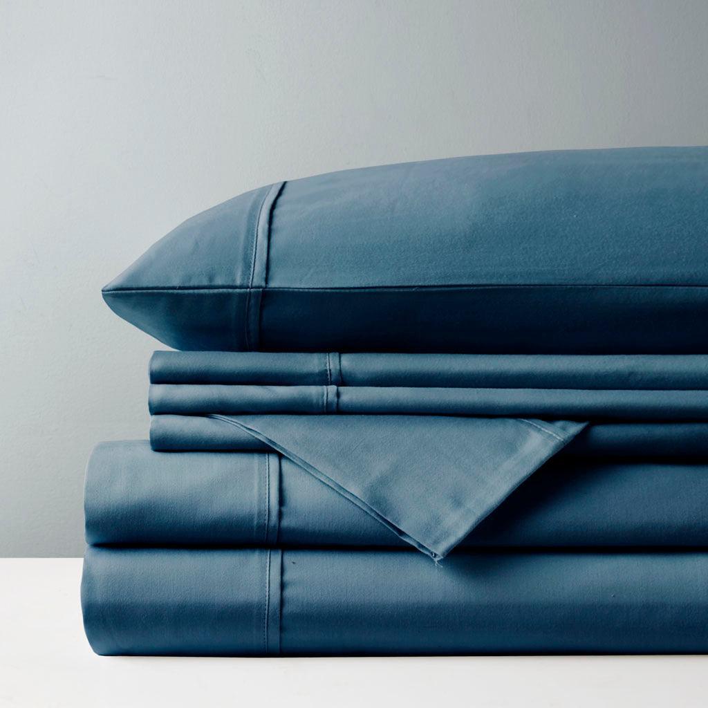 800 Thread Count Cal King Sheet Set Teal Olliix.com