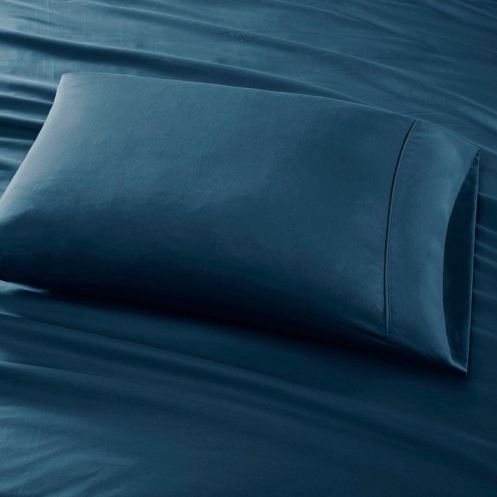 800 Thread Count Cal King Sheet Set Teal Olliix.com