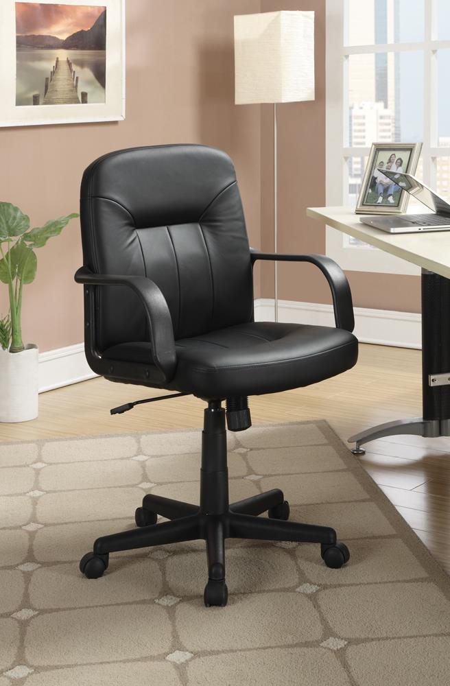 G800049 Contemporary Black Office Chair Coaster Z2 Premium