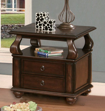 Acme Amado End Table in Espresso 80012 ACME East